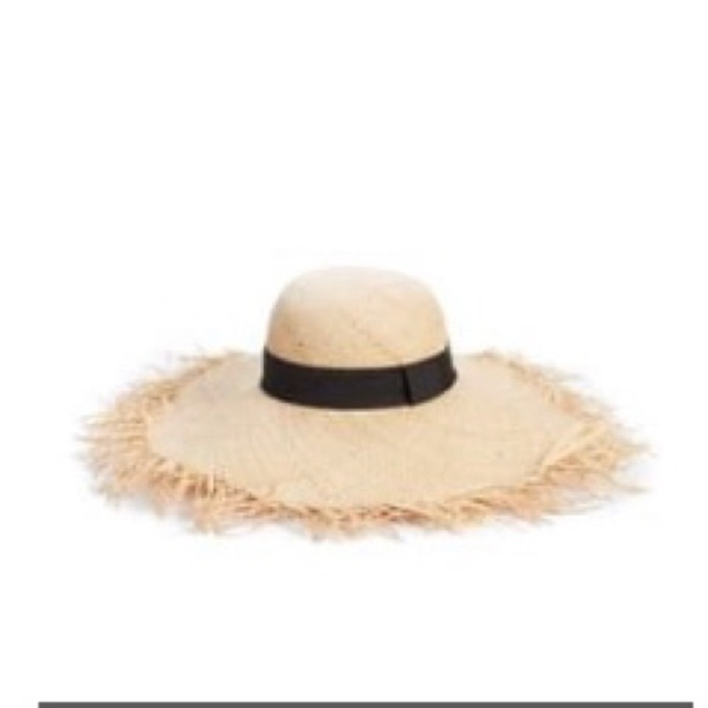 NWT BP brand raw edge floppy hat